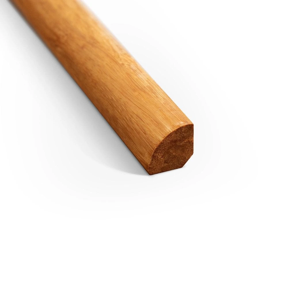 Liberty Floors 18mm Natural Strand Woven Solid Bamboo Quadrant Beading (1.85m) 1 Liberty Floors 18mm Natural Strand Woven Solid Bamboo Quadrant Beading (1.85m)