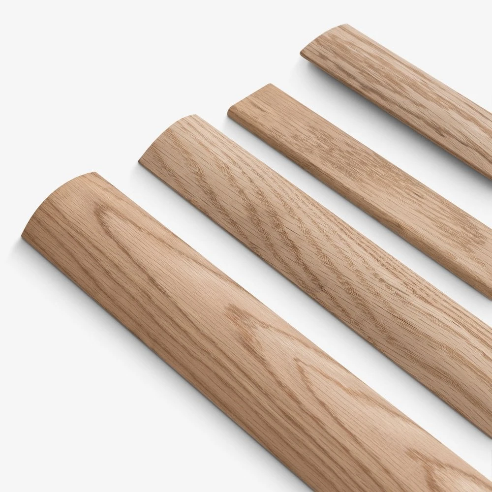 Liberty Floors 18mm Solid Oak Unfinished Semi Adapting Profile Door Bar (900mm) 2 Liberty Floors 18mm Solid Oak Unfinished Semi Adapting Profile Door Bar (900mm) - Image 2