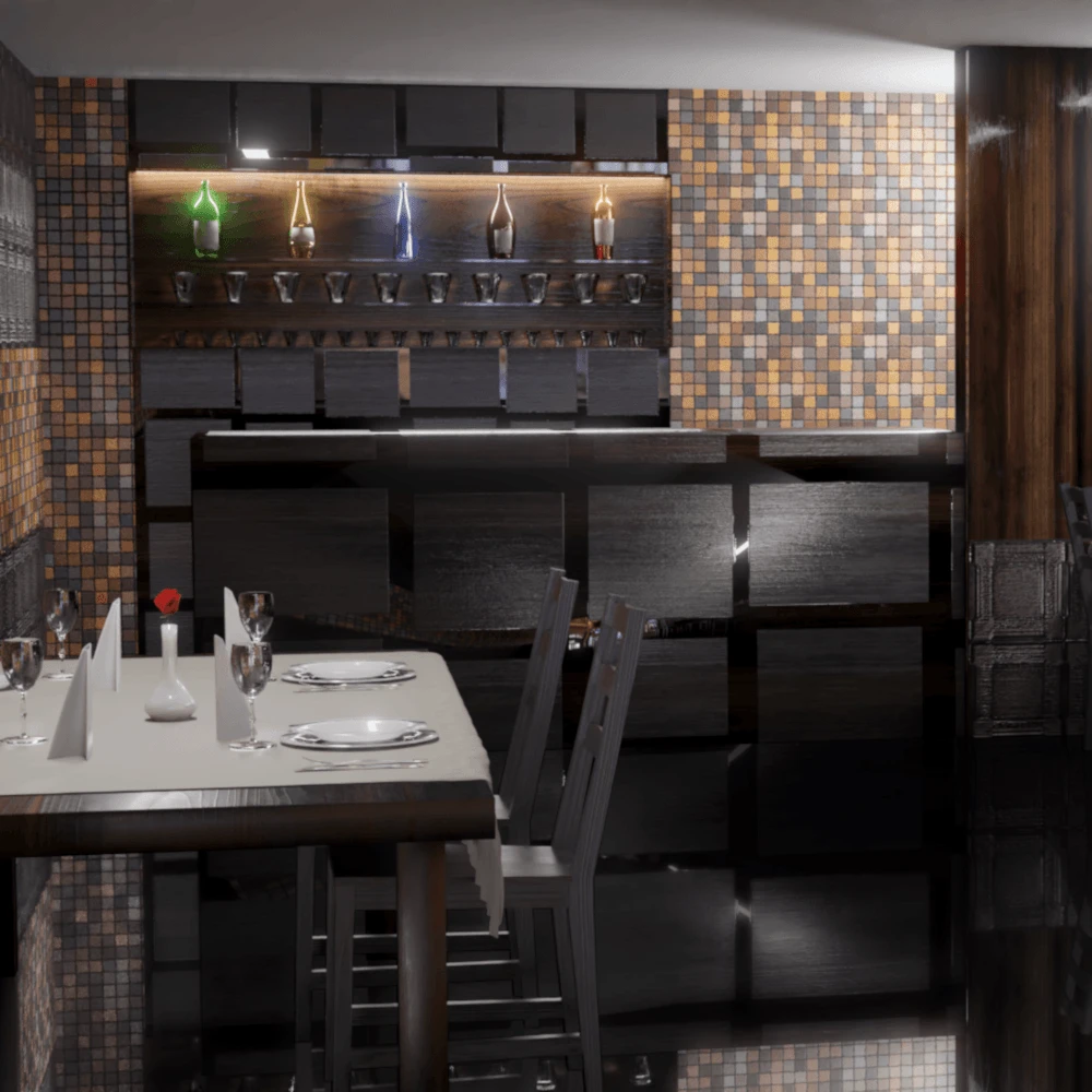 Liberty Floors Black - Lustre Flawless 8mm Laminate Flooring (183655) 3 Liberty Floors Black - Lustre Flawless 8mm Laminate Flooring (183655) - Image 3