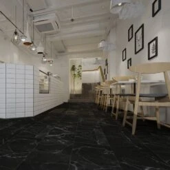 Liberty Floors Black Marble - Prima 5mm Rigid Core Vinyl Flooring (246858) -Cheap Unika Store black marble prima 5mm rigid core vinyl flooring 246858 p106426 220760 image