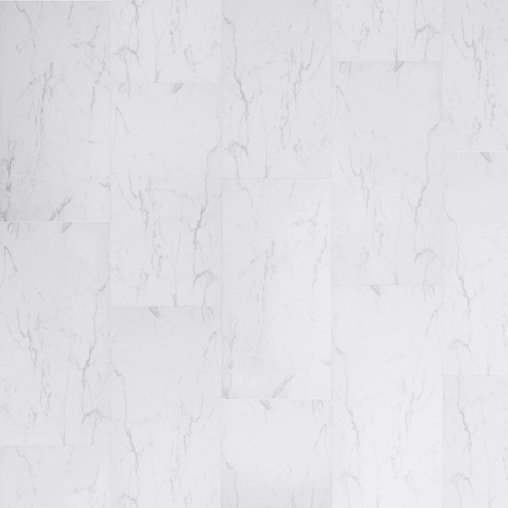 Liberty Floors Carrara Marble - Lustre SPC 6mm Rigid Core Vinyl Flooring (249746) 2 Liberty Floors Carrara Marble - Lustre SPC 6mm Rigid Core Vinyl Flooring (249746) - Image 2