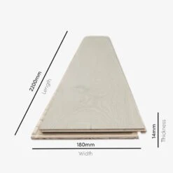 Liberty Floors Cashmere Oak 1-Strip - Manor 14mm Engineered Real Wood Flooring (221194) -Cheap Unika Store cashmere oak 1 strip manor 14mm engineered real wood flooring 221194 p87456 210383 image