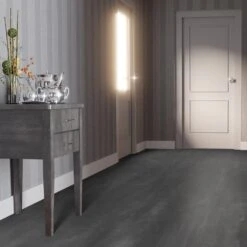 Liberty Floors Charcoal Grey - Lustre 8mm High Gloss Laminate Flooring (217056) -Cheap Unika Store charcoal grey lustre 8mm high gloss laminate flooring 217056 p84205 187690 image