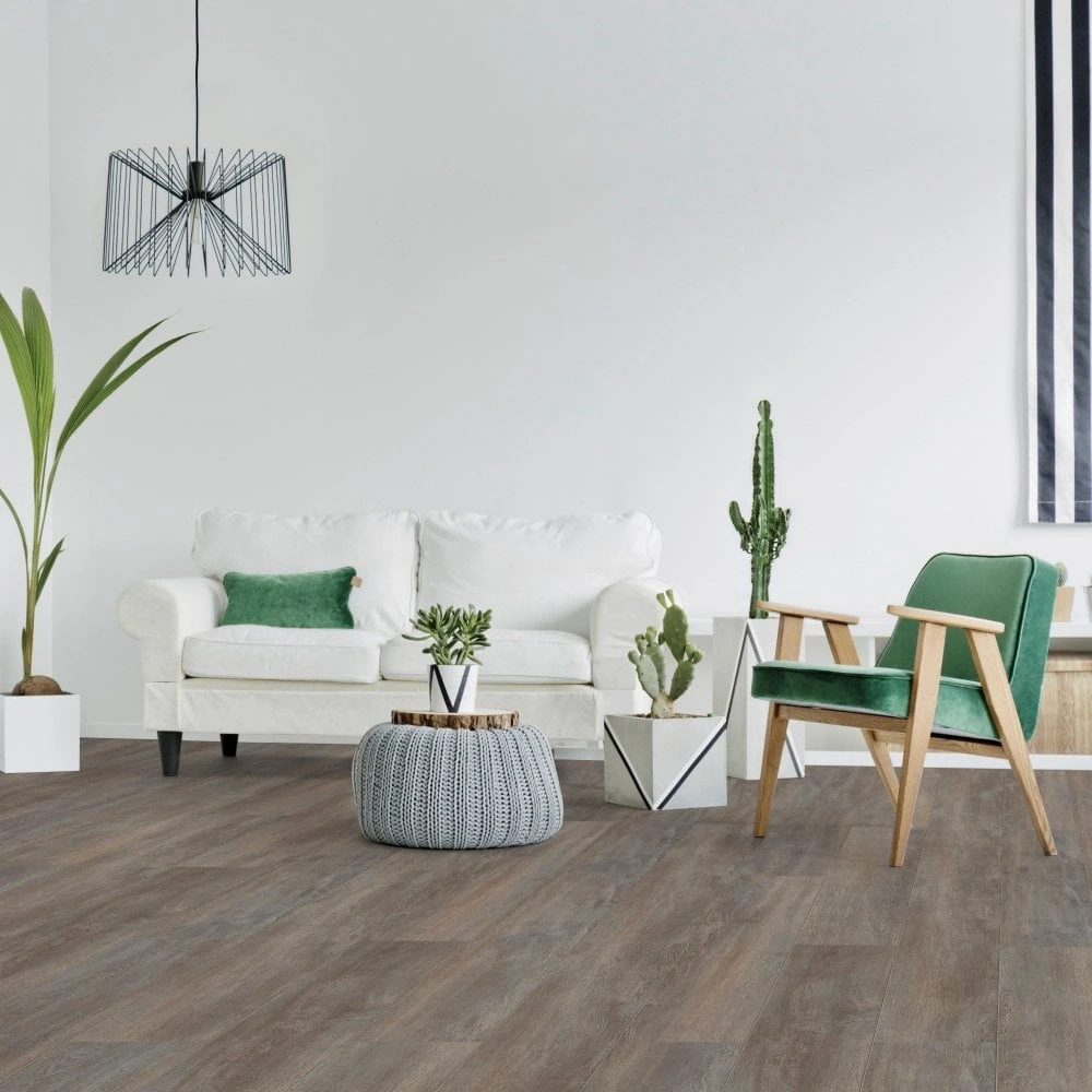 Liberty Floors Dark Oak - Comfort 8mm Laminate Flooring (217600) 1 Liberty Floors Dark Oak - Comfort 8mm Laminate Flooring (217600)
