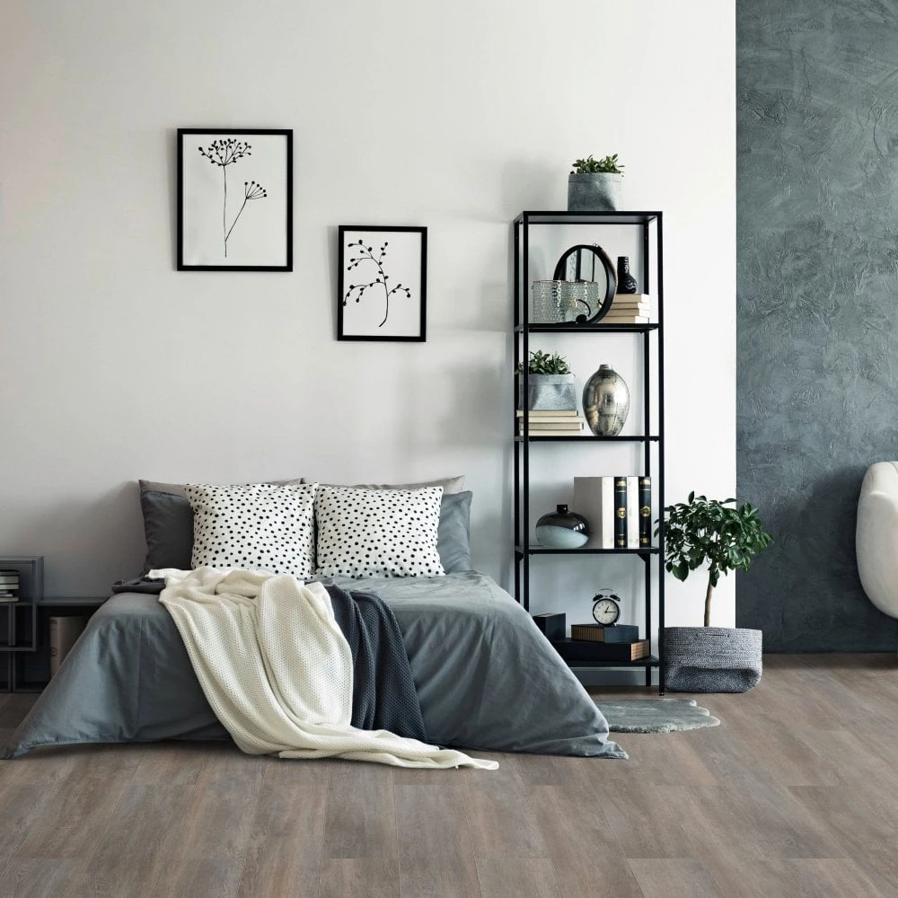 Liberty Floors Dark Oak - Comfort 8mm Laminate Flooring (217600) 4 Liberty Floors Dark Oak - Comfort 8mm Laminate Flooring (217600) - Image 4