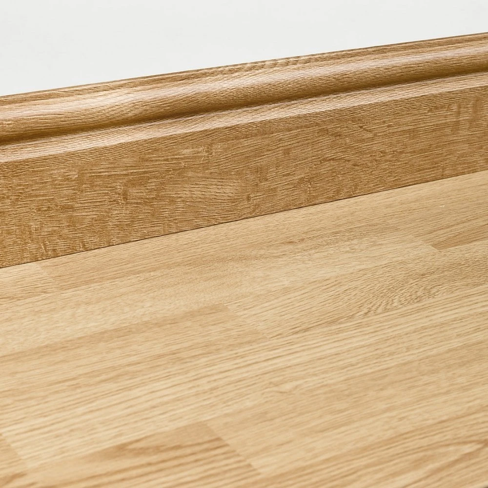 Leader Dark Oak Torus Laminate Skirting Board (2.4m) 2 Leader Dark Oak Torus Laminate Skirting Board (2.4m) - Image 2