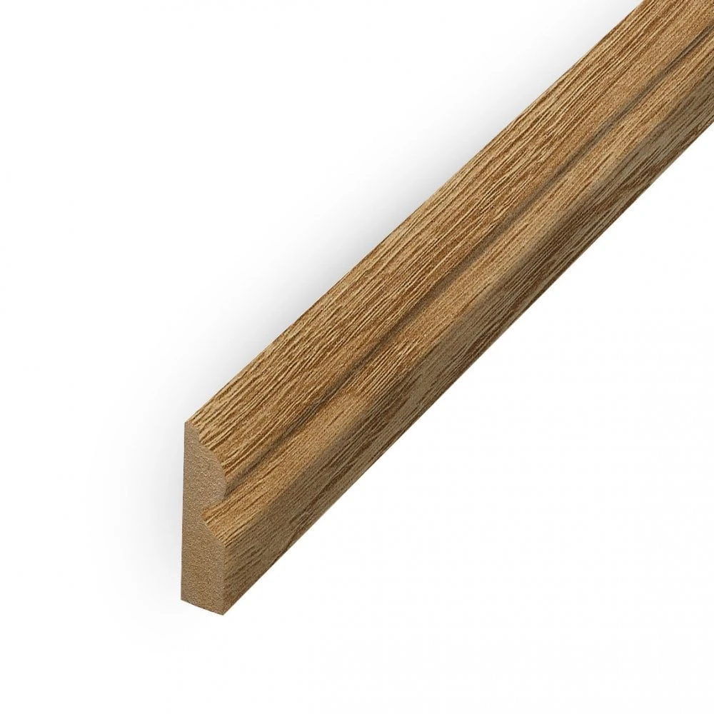 Leader Dark Oak Torus Laminate Skirting Board (2.4m) 4 Leader Dark Oak Torus Laminate Skirting Board (2.4m) - Image 4