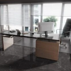 Liberty Floors Dark Pinto - Lustre Stone 8mm High Gloss Laminate Flooring (223767) -Cheap Unika Store dark pinto lustre stone 8mm high gloss laminate flooring 223767 p89997 207792 image