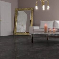 Liberty Floors Dark Pinto - Lustre Stone 8mm High Gloss Laminate Flooring (223767) -Cheap Unika Store dark pinto lustre stone 8mm high gloss laminate flooring 223767 p89997 207794 image