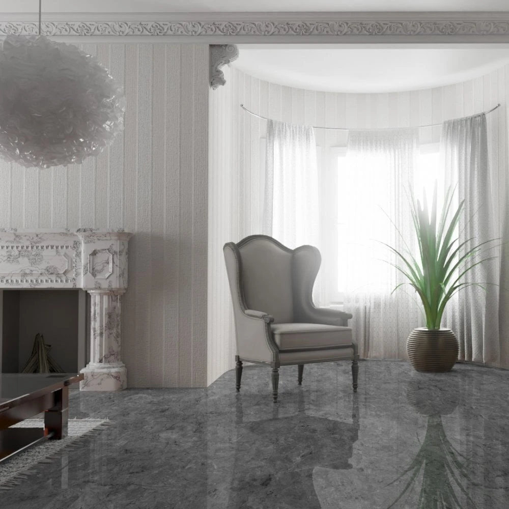 Liberty Floors Elounda Cinzento - Lustre Stone 8mm High Gloss Laminate Flooring (225708) 3 Liberty Floors Elounda Cinzento - Lustre Stone 8mm High Gloss Laminate Flooring (225708) - Image 3