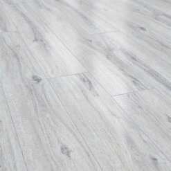 Liberty Floors Glacier Oak - Lustre 8mm High Gloss Laminate Flooring (222935) -Cheap Unika Store glacier oak lustre 8mm high gloss laminate flooring 222935 p89182 207269 image