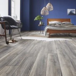Kronotex Harbour Grey Oak - Robusto Villa 12mm Laminate Flooring (217737) -Cheap Unika Store harbour grey oak robusto villa 12mm laminate flooring 217737 p84819 191216 image