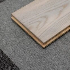 Liberty Floors Ivory White Oak - Premier 14mm Engineered Real Wood Flooring (182142) -Cheap Unika Store ivory white oak premier 14mm engineered real wood flooring 182142 p68607 155770 image