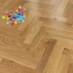 Liberty Floors Natural Oak - Herringbone Parquet 14mm Engineered Real Wood Flooring (219384) -Cheap Unika Store natural oak herringbone parquet 14mm engineered real wood flooring 219384 p85832 201387 image