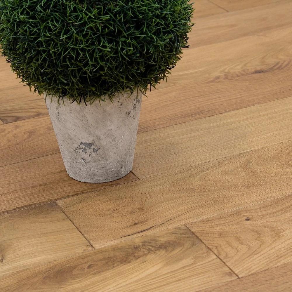 Liberty Floors Natural Oak Oiled - Premier 14mm Engineered Real Wood Flooring (188215) 4 Liberty Floors Natural Oak Oiled - Premier 14mm Engineered Real Wood Flooring (188215) - Image 4
