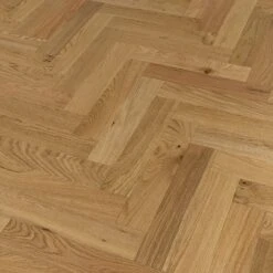 Liberty Floors Natural Oak Smoked - Herringbone Parquet 14mm Engineered Real Wood Flooring (219385) -Cheap Unika Store natural oak smoked herringbone parquet 14mm engineered real wood flooring 219385 p85833 201391 image