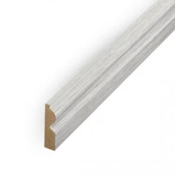 Leader Off-White Torus Laminate Skirting Board (2.4m) -Cheap Unika Store off white torus laminate skirting board 2 4m p84918 191890 image