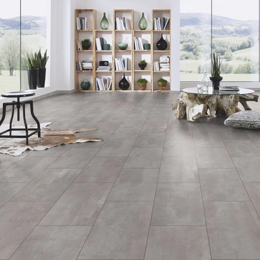 Krono Original Pearl Grey - Impressions 8mm Laminate Flooring (249793) 6 Krono Original Pearl Grey - Impressions 8mm Laminate Flooring (249793) - Image 6