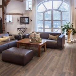 Kronotex Petterson Oak - Mega Plus Super-Wide 8mm Laminate Flooring (221385) -Cheap Unika Store petterson oak mega plus super wide 8mm laminate flooring 221385 p87647 203211 image