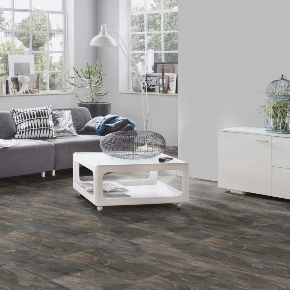 Krono Original Pewter Slate - Impressions 8mm Laminate Flooring (219266) 1 Krono Original Pewter Slate - Impressions 8mm Laminate Flooring (219266)