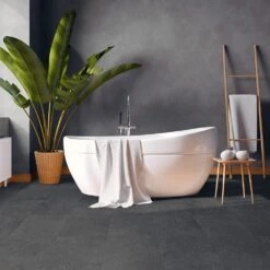 Liberty Floors Slate Black Stone - Premium Plus 6mm Rigid Core Vinyl Flooring (221002) -Cheap Unika Store slate black stone premium plus 6mm rigid core vinyl flooring 221002 p87274 202701 image