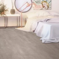 Liberty Floors Smokey Grey - Lustre 8mm High Gloss Laminate Flooring (217058) -Cheap Unika Store smokey grey lustre 8mm high gloss laminate flooring 217058 p84207 187684 image