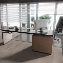 Liberty Floors Smokey Grey - Lustre 8mm High Gloss Laminate Flooring (217058) -Cheap Unika Store smokey grey lustre 8mm high gloss laminate flooring 217058 p84207 187685 image