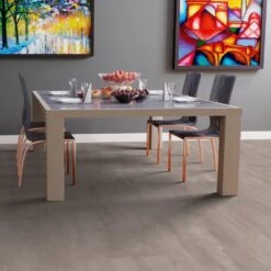 Liberty Floors Smokey Grey - Lustre 8mm High Gloss Laminate Flooring (217058) -Cheap Unika Store smokey grey lustre 8mm high gloss laminate flooring 217058 p84207 187687 image