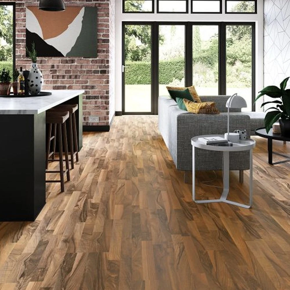 Kronotex Ticino Walnut - Superior 6mm Laminate Flooring (219527) 3 Kronotex Ticino Walnut - Superior 6mm Laminate Flooring (219527) - Image 3