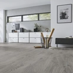 Kronotex Timeless Grey Oak - Robusto Villa 12mm Laminate Flooring (217736) -Cheap Unika Store timeless grey oak robusto villa 12mm laminate flooring 217736 p84818 191233 image