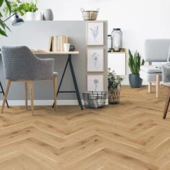 Liberty Floors Toffee Oak - Manor Herringbone Parquet 14mm Engineered Real Wood Flooring (249868) -Cheap Unika Store toffee oak manor herringbone parquet 14mm engineered real wood flooring 249868 p108535 235977 image