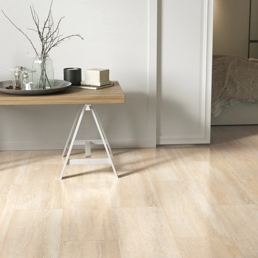 Liberty Floors Travertine - Universo 8mm Laminate Flooring (263470) 1 Liberty Floors Travertine - Universo 8mm Laminate Flooring (263470)