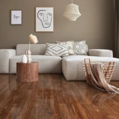 Liberty Floors Walnut - Lustre 8mm High Gloss Laminate Flooring (217785) -Cheap Unika Store walnut lustre 8mm high gloss laminate flooring 217785 p84867 191377 image