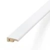 Leader White Laminate End Profile Door Bar (1m)
