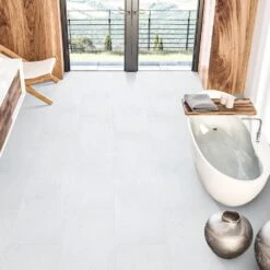 Liberty Floors White Marble - Lustre SPC 6mm Rigid Core Vinyl Flooring (249747) -Cheap Unika Store white marble lustre spc 6mm rigid core vinyl flooring 249747 p108421 236352 image