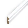 Leader White Torus Laminate Skirting Board (2.4m)
